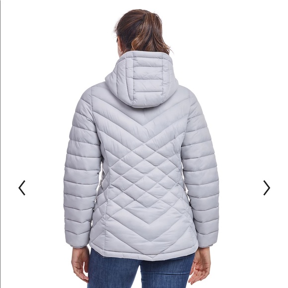 Zero  xposur. Sz “S” packable coat gray color - Picture 10 of 16